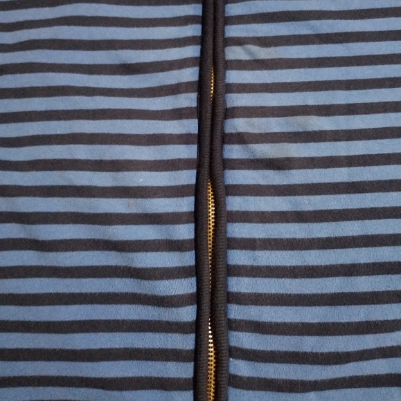 Lauren Ralph Lauren Sweater Zipper Striped Men's - Picture 6 of 8